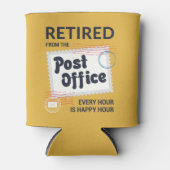 Rafraîchisseur Pour Canette Travailleur de la poste retraité Mailman Funny (Devant)