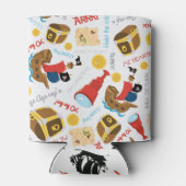 Rafraîchisseur Pour Canette Treasure Island Party Pirate Can Cooler (Dos)