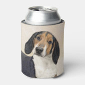 Rafraîchisseur Pour Canette Treeing Walker Coonhound Peinture - Art original (Can devant)