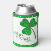 Rafraîchisseur Pour Canette Trèfle scintillant vert Joyeuse St Patrick (Can devant)