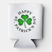 Rafraîchisseur Pour Canette Trèfle vert JOYEUX ST. PATRICK (Devant)