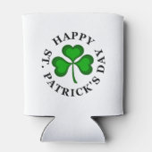 Rafraîchisseur Pour Canette Trèfle vert JOYEUX ST. PATRICK (Dos)