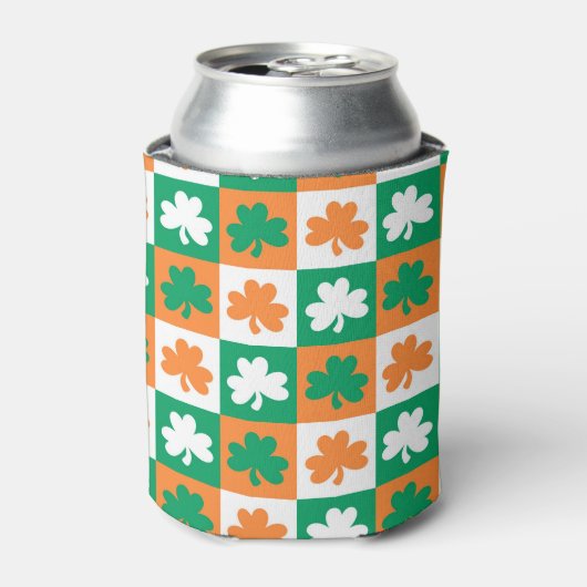 Rafraîchisseur Pour Canette Trèfles de shamrock (Can devant)