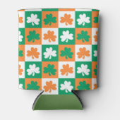 Rafraîchisseur Pour Canette Trèfles de shamrock (Devant)