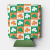 Rafraîchisseur Pour Canette Trèfles de shamrock (Dos)