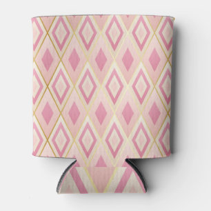 Rafraîchisseur Pour Canette Trellis Rhombus Motif géométrique sans couture.