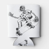 Rafraîchisseur Pour Canette Trending Skeleton jeu skateboard (Dos)