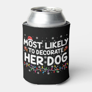 Rafraîchisseur Pour Canette Très Probable De Décorer Sa Famille De Chiens Noël