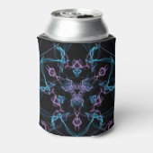 Rafraîchisseur Pour Canette Triangle bleu et violet Mandala (Can Dos)