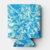 Rafraîchisseur Pour Canette Triangle cristal, arrière - plan rendu 3D. (Dos)