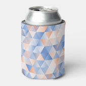 Rafraîchisseur Pour Canette Triangles bleus doux (Can devant)