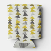 Rafraîchisseur Pour Canette Triangles Rétro : Motif Varié sans joint. (Dos)