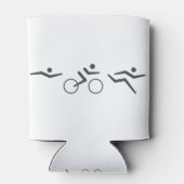 Rafraîchisseur Pour Canette Triathlon course à vélo nage (Dos)