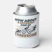 Rafraîchisseur Pour Canette Triathlon Drôle Différent Genre de Trois (Can devant)