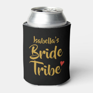 Rafraîchisseur Pour Canette Tribu de mariée Cœur Rouge Enterrement de Vie de J