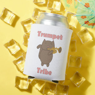 Rafraîchisseur Pour Canette Tribu Trompette Dessin Animé Chat