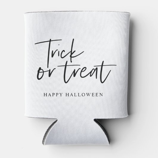 Rafraîchisseur Pour Canette Trick and treat | Happy Halloween (Devant)