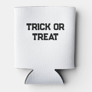 Rafraîchisseur Pour Canette Trick ou. Traiter Halloween éffrayant noir simple