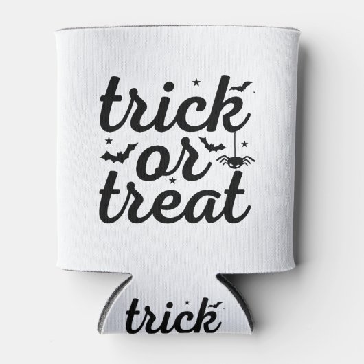 Rafraîchisseur Pour Canette Trick Ou Treat Halloween (Devant)