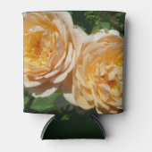 Rafraîchisseur Pour Canette Trio de Pêche Rose Floral (Devant)