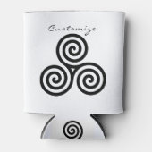 Rafraîchisseur Pour Canette Triple spirale noire Thunder_Cove (Devant)