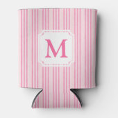 Rafraîchisseur Pour Canette Tripple rose | Monogramme Cabana (Devant)