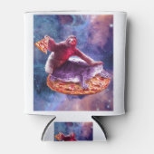 Rafraîchisseur Pour Canette Trippy Space Sloth Turtle - Sloth Pizza (Devant)