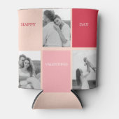 Rafraîchisseur Pour Canette Trois photos | Bonne Saint Valentin (Devant)