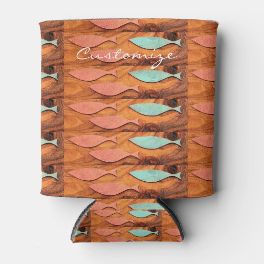 Rafraîchisseur Pour Canette Trois poissons Motif Thunder_Cove (Devant)