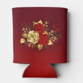 Rafraîchisseur Pour Canette Trois Roses de bijoux (Dos)