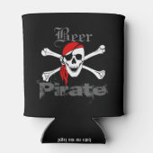 Rafraîchisseur Pour Canette Trop De Bières Drôle Bière Pirate (Dos)