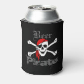 Rafraîchisseur Pour Canette Trop De Bières Drôle Bière Pirate (Can Dos)