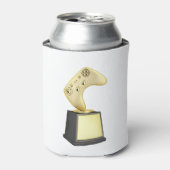 Rafraîchisseur Pour Canette trophée de jeu vidéo Gold (Can devant)