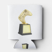 Rafraîchisseur Pour Canette trophée de jeu vidéo Gold (Dos)