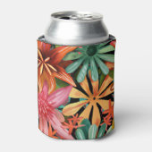 Rafraîchisseur Pour Canette tropical/hawaïen/floral/fleur (Can devant)