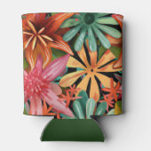 Rafraîchisseur Pour Canette tropical/hawaïen/floral/fleur (Dos)