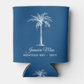 Rafraîchisseur Pour Canette Tropical Palm Tree Personalized (Devant)