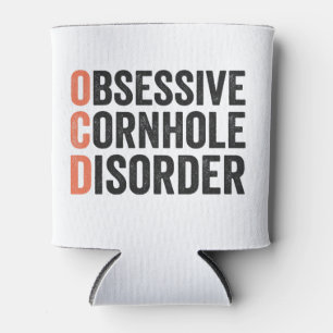 Rafraîchisseur Pour Canette Trouble de Cornhole Obsessionnel Drôle cadeau de C