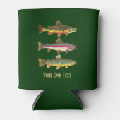 Rafraîchisseur Pour Canette Truite! Broyeur, Arc-en-ciel, Brown - Ichthyologie (Devant)