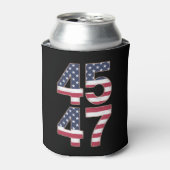 Rafraîchisseur Pour Canette Trump 2024 45 47 (Can devant)