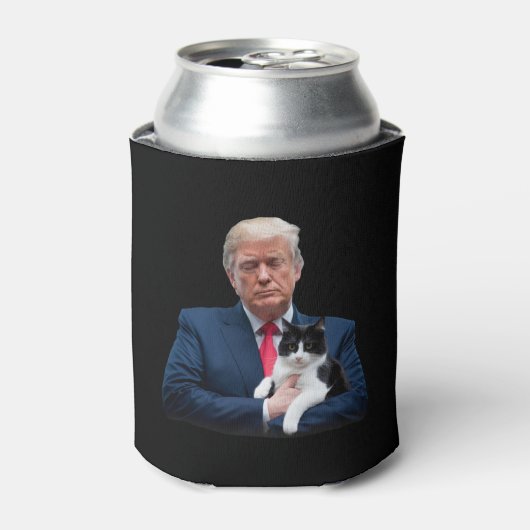 Rafraîchisseur Pour Canette Trump 2024 Cat MAGA Funny Trump Cat (Can devant)