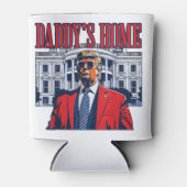 Rafraîchisseur Pour Canette Trump à la maison de papa | Cadeau de la Maison Bl (Devant)