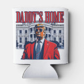 Rafraîchisseur Pour Canette Trump à la maison de papa | Cadeau de la Maison Bl (Dos)