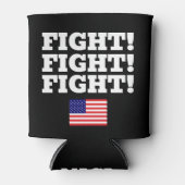 Rafraîchisseur Pour Canette Trump combat Coozie (Devant)