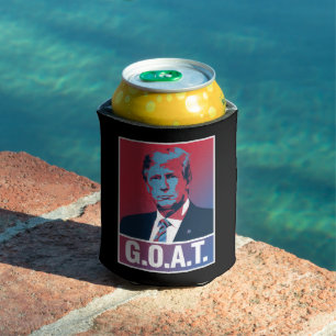 Rafraîchisseur Pour Canette Trump GOAT Election 2024 Vintage républicain