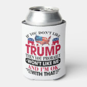 Rafraîchisseur Pour Canette Trump ne me plaira pas (Can devant)