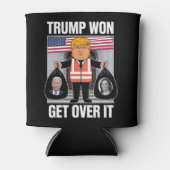 Rafraîchisseur Pour Canette Trump remporte l'élection Maga Won 2024 (Devant)