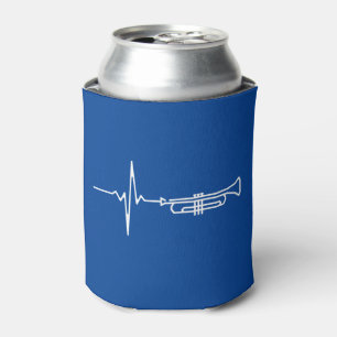 Rafraîchisseur Pour Canette Trumpet Heartbeat Trumpet Player Cadeau
