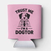Rafraîchisseur Pour Canette Trust Me I’m a Dogtor (Dos)