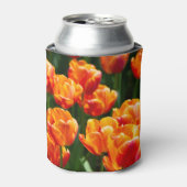 Rafraîchisseur Pour Canette Tulipes orange vif dans le parc (Can devant)